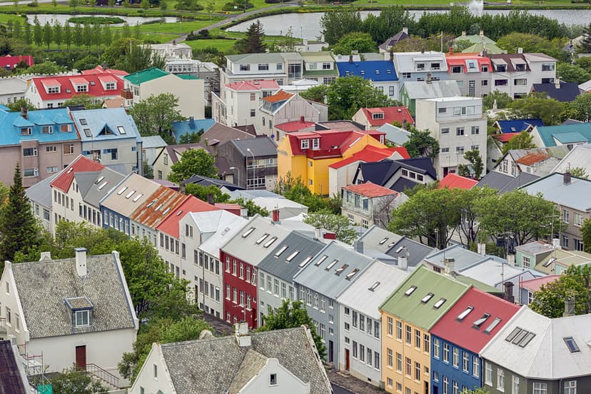 City of Reykjavik, Iceland.