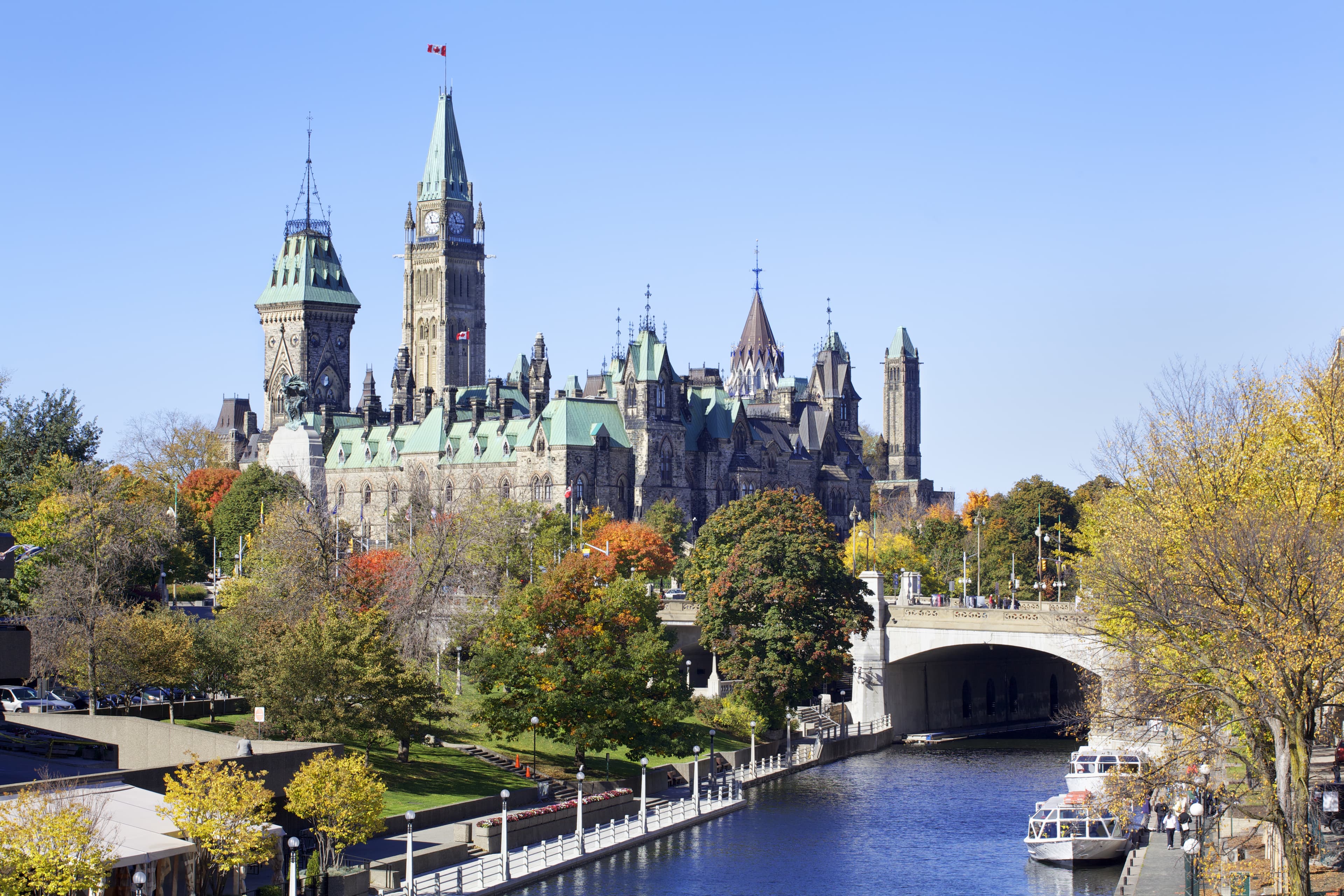 The Parliament of Canada and Rideau Canal, Ottawa